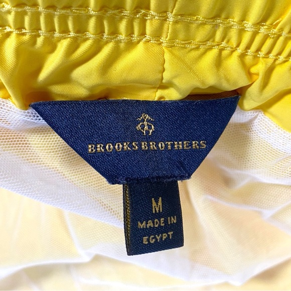 Brooks Brothers Yellow swim trunks size M - Picture 6 of 7